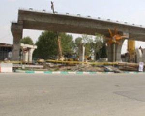 افتتاح پل شهرقدس آرزویی هفت ساله