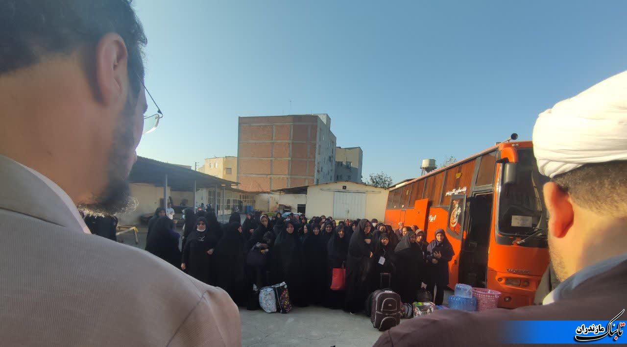 اعزام ۸۰ نفر مددجوی زن کمیته امداد نکا به اردوی شوق زیارت مشهد مقدس