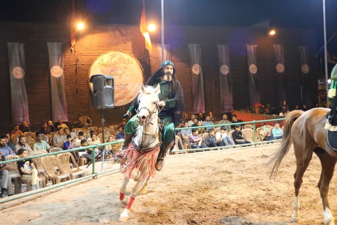 شبی از جنس حماسه اشک و معرفت در ده‌زیار کرمان روستای تعزیه ایران