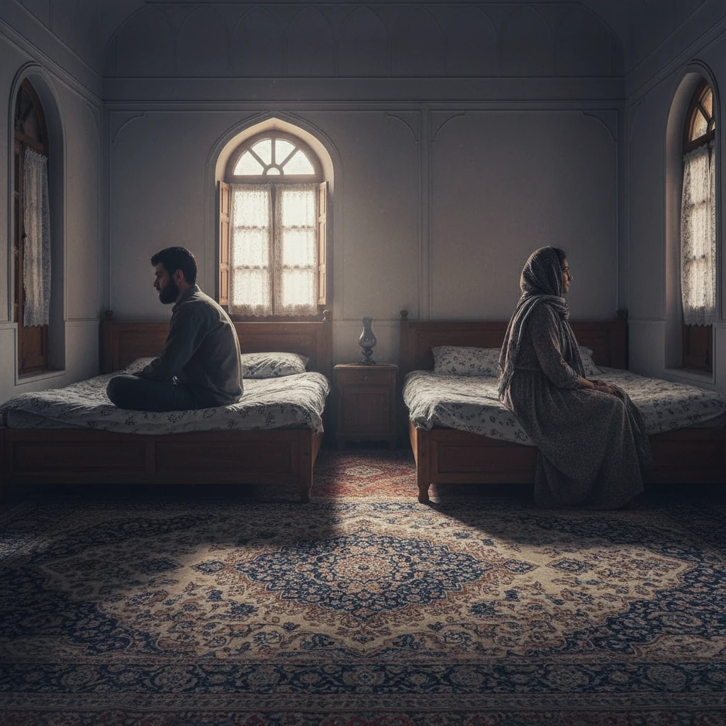 خانههایی با چراغ روشن و دلهای خاموش / روایت تلخ طلاقهای عاطفی از زبان سکوت خانههایی با چراغ روشن و دلهای خاموش / روایت تلخ طلاقهای عاطفی از زبان سکوت